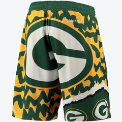 NFL Green Bay Packers Jumbrotron Sublimated Short
