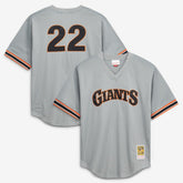Will Clark San Francisco Giants Authentic Batting Practice Jersey - Gray | Mitchell & Ness