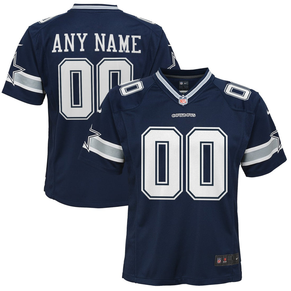 NFL Dallas Cowboys Youth Custom Game Jersey