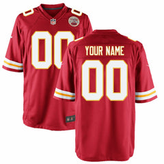 NFL Kansas City Chiefs Youth Custom Game Jersey