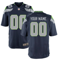 NFL Seattle Seahawks Youth Custom Game Jersey