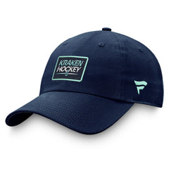 Seattle Kraken Fanatics Authentic Pro Prime Adjustable Hat – Deep Sea Blue