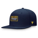 St. Louis Blues Fanatics Authentic Pro Prime Snapback Hat – Navy