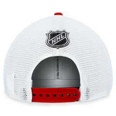 Chicago Blackhawks Fanatics Authentic Pro Rink Trucker Adjustable Hat