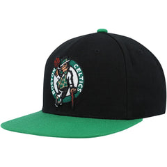 Boston Celtics Side Core 2.0 Snapback Hat - Black/Green | Mitchell & Ness shop