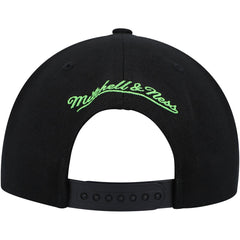 Minnesota Timberwolves Side Core 2.0 Snapback Hat - Black | Mitchell & Ness cheap