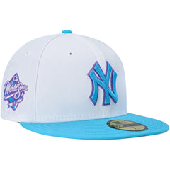 New York Yankees 1999 World Series Vice 59FIFTY Fitted Hat - White | New Era