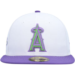 Los Angeles Angels 2002 World Series Side Patch 59FIFTY Fitted Hat - White | New Era