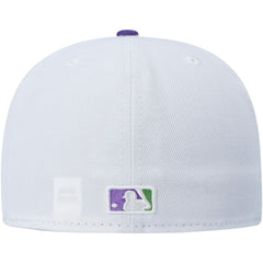 New York Yankees Side Patch 59FIFTY Fitted Hat - White | New Era