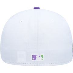 San Diego Padres 50th Anniversary Side Patch 59FIFTY Fitted Hat - White | New Era