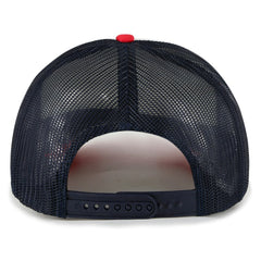 Boston Red Sox Foam Front Script Trucker Snapback Hat - White | 47 brand