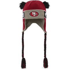 NFL San Francisco 49ers Youth Wordmark Ears Trooper Knit Hat