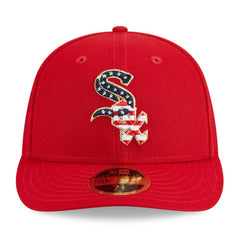 Chicago White Sox 2023 Fourth of July Low Profile 59FIFTY Fitted Hat - Red | New Era