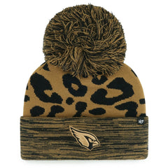 NFL Arizona Cardinals '47 Women's Rosette Cuffed Knit Hat with Pom