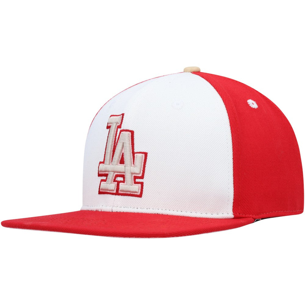 Los Angeles Dodgers Pro Standard Strawberry Ice Cream Drip Snapback Hat - White/Red
