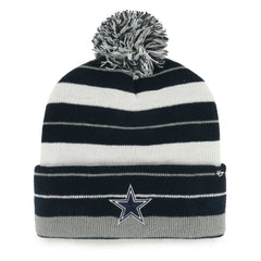 NFL Dallas Cowboys '47 Powerline Cuffed Knit Hat with Pom