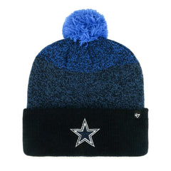 NFL Dallas Cowboys '47 Dark Freeze Cuffed Knit Hat with Pom