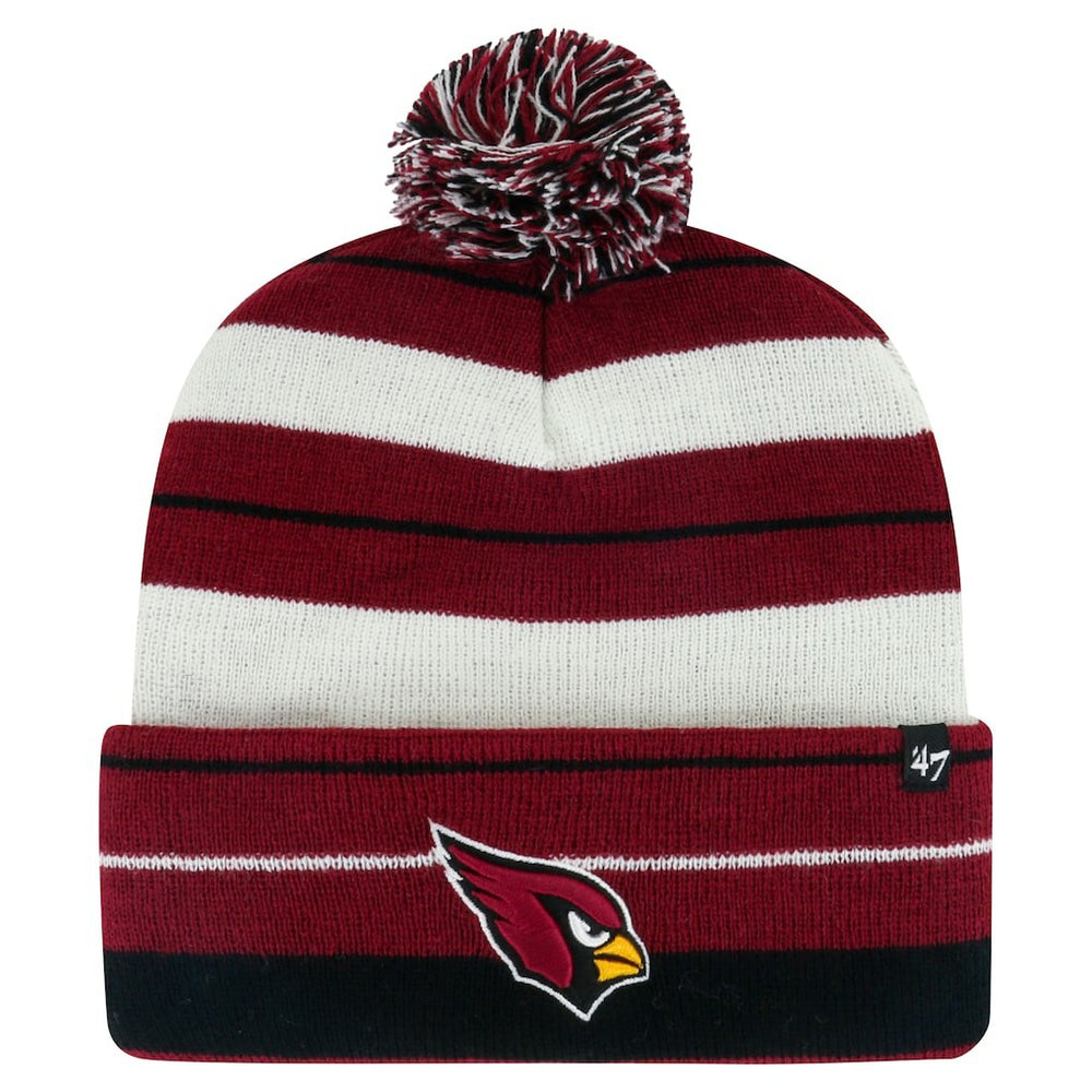 NFL Arizona Cardinals '47 Powerline Cuffed Knit Hat with Pom