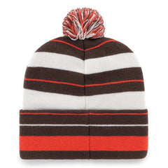 NFL Cleveland Browns '47 Powerline Cuffed Knit Hat with Pom
