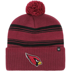 NFL Arizona Cardinals '47 Fadeout Cuffed Knit Hat with Pom
