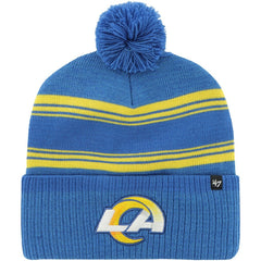 NFL Los Angeles Rams '47 Fadeout Cuffed Knit Hat with Pom