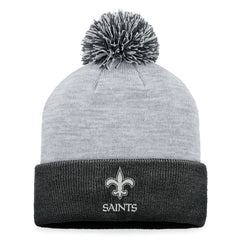 NFL New Orleans Saints Women's Cuffed Knit Hat with Pom