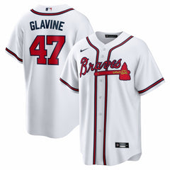 Tom Glavine Atlanta Braves Home Retired Player Replica Jersey - White | Nike