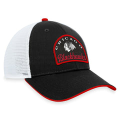 Chicago Blackhawks Fanatics Fundamental Adjustable Hat