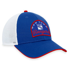 New York Rangers Fanatics Fundamental Adjustable Hat