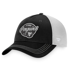 Pittsburgh Penguins Fanatics Women's Fundamental Trucker Adjustable Hat