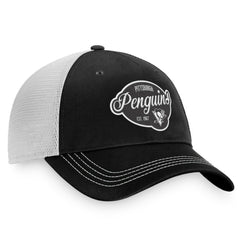 Pittsburgh Penguins Fanatics Women's Fundamental Trucker Adjustable Hat