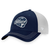 St. Louis Blues Fanatics Women's Fundamental Trucker Adjustable Hat