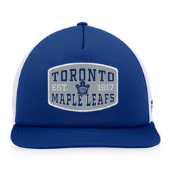 Toronto Maple Leafs Fanatics Foam Front Patch Trucker Snapback Hat