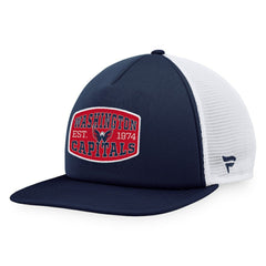 Washington Capitals Fanatics Foam Front Patch Trucker Snapback Hat