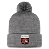Ottawa Senators Fanatics Authentic Pro Home Ice Cuffed Knit Hat with Pom
