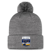 St. Louis Blues Fanatics Authentic Pro Home Ice Cuffed Knit Hat with Pom