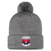 Washington Capitals Fanatics Authentic Pro Home Ice Cuffed Knit Hat with Pom
