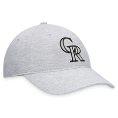 Colorado Rockies Logo Adjustable Hat - Gray