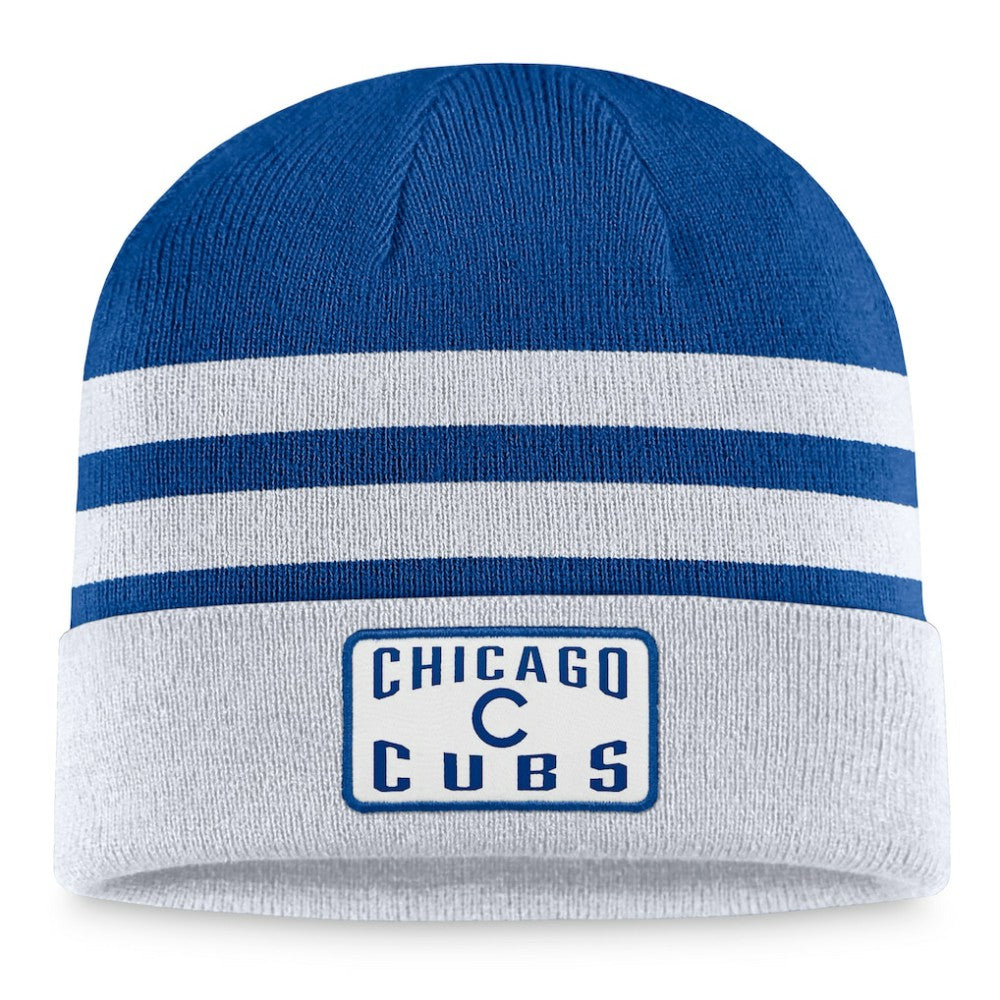 Chicago Cubs Cuffed Knit Hat - Gray