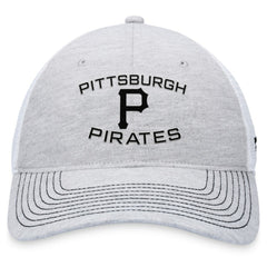 Pittsburgh Pirates Trucker Adjustable Hat - Gray