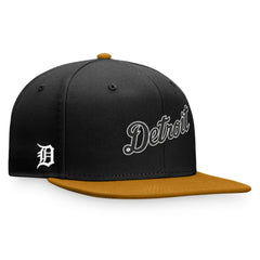 Detroit Tigers Fitted Hat - Black/Khaki
