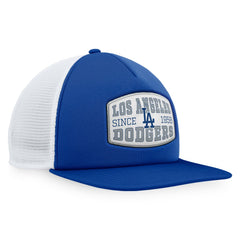 Los Angeles Dodgers Foam Front Patch Trucker Snapback Hat - Royal