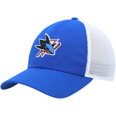 San Jose Sharks adidas Color Pop Trucker Adjustable Hat