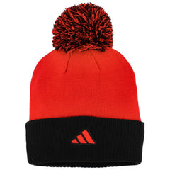Chicago Blackhawks adidas Women's Laurel Cuffed Knit Hat with Pom