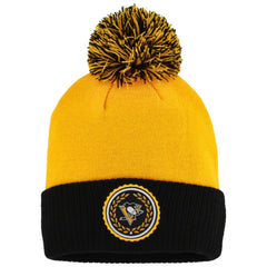 Pittsburgh Penguins adidas Women's Laurel Cuffed Knit Hat with Pom