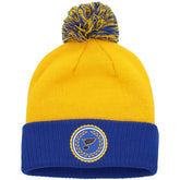 St. Louis Blues adidas Women's Laurel Cuffed Knit Hat with Pom