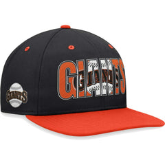 San Francisco Giants Cooperstown Collection Pro Snapback Hat - Black | Nike