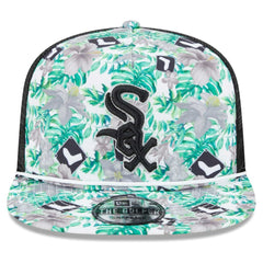 Chicago White Sox Tropic Floral Golfer Lightly Structured Snapback Hat | New Era