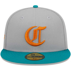 Cincinnati Reds 59FIFTY Fitted Hat - Gray/Teal | New Era