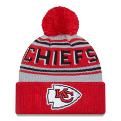 NFL Kansas City Chiefs Main Cuffed Knit Hat with Pom